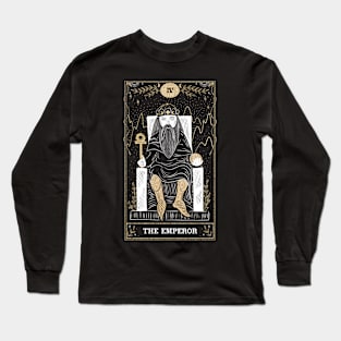 Emperor Tarot Card Long Sleeve T-Shirt